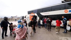 Bolu'daki göçmenler Edirne'ye doğru yola çıktı
