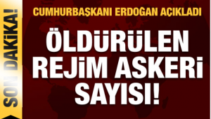 Erdoğan'dan son dakika Suriye açıklaması: İşte öldürülen rejim askeri sayısı!