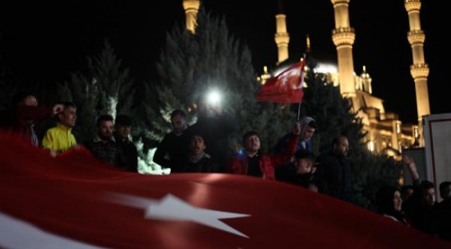 Kırıkkale'de İdlib şehitleri için konvoy