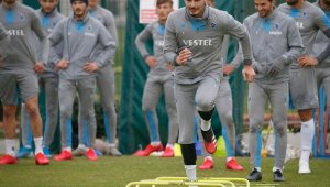 Trabzonspor, Çaykur Rizespor maçı hazırlıklarını tamamladı