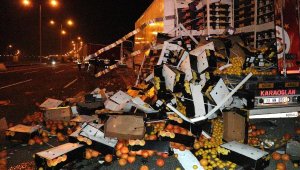 Ankara- Lastik değiştirirken TIR çarptı: 2 ölü, 1 yaralı