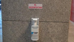 İstanbul Anadolu Adliyesi'nde koronavirüsü tedbiri