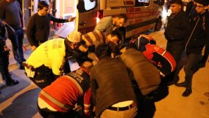 Maltepe'de kazadan sonra kadın sürücü şoka girdi