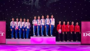 Milliler, Ritmik Cimnastik Miss Valentine Grand Prix Turnuvası'nda 3'üncü oldu