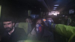 Tuzla'da yolcu otobüsü koronavirüs denetimine takıldı