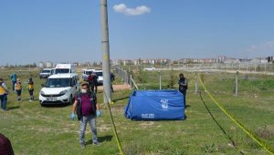 Aksaray'da yanmış erkek cesedi bulundu