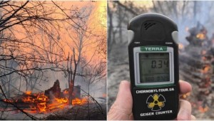 Çernobil'de Orman Yangını: Bölgedeki Radyasyon Seviyesi 16 Kat Arttı