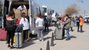 KKTC dönüşü Karaman'da karantinaya alınan 473 kişi, evlerine gönderildi