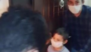 Polisten 7 yaşındaki Ali Aras'a 'doğum günü' sürprizi