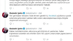 RTÜK Başkanı Şahin'den 'koronavirüs yayınları' uyarısı