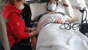 Rusya'daki Türk vatandaşı ambulans uçağa bindirildi 