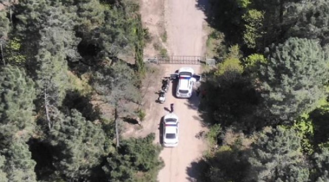 Sultanbeyli'de dronla yakalanan şüphelinin üzerinde uyuşturucu cıktı