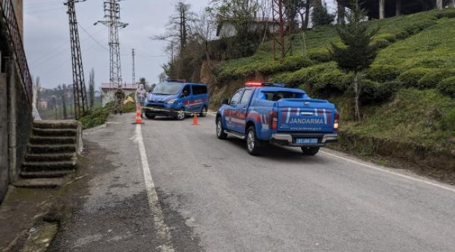 Trabzon'da 2 mahalle karantinaya alındı