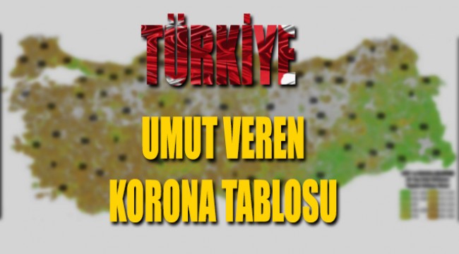Türkiye'de umut veren korona tablosu: 14'ten 4'e kadar düştü