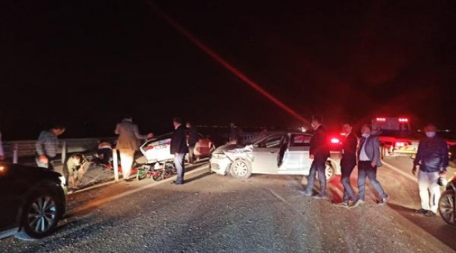 Bakan Karaismailoğlu'nun konvoyunda zincirleme kaza: 4 yaralı