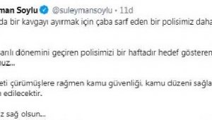 Bakan Soylu'dan, Bursa'da şehit olan polis ile ilgili açıklama 
