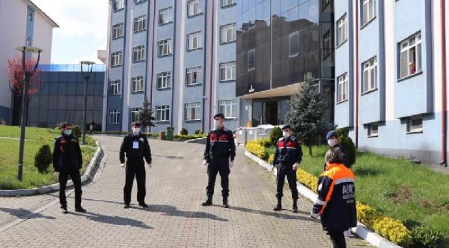 Bartın'a 'kaçak' giren 11 kişiye karantina uygulaması