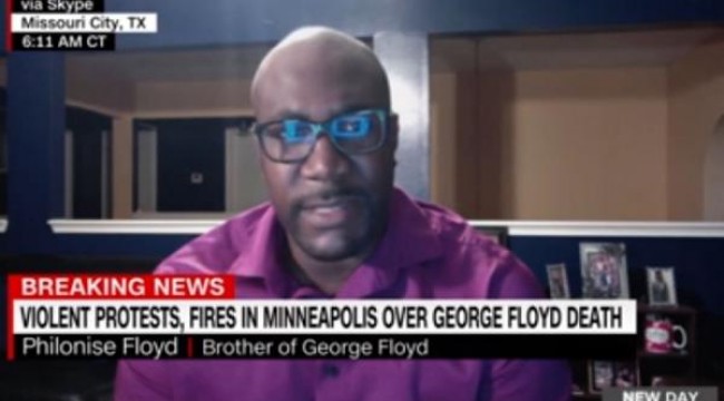 George Floyd'un kardeşi: Trump bana konuşma fırsatı vermedi