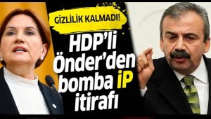 HDP'li Sırrı Süreyya Önder'den İYİ Parti ile ilgili bir açıklama daha!