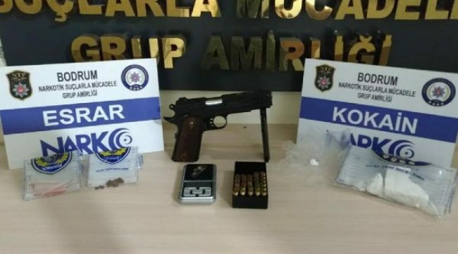 Bodrum'da uyuşturucuya 6 gözaltı