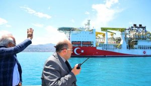 Fatih Sondaj Gemisi, Trabzon Limanı'na yanaştı