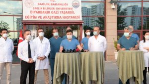 Koronavirüs tedavisinde Diyarbakır'dan dünyaya 'Türk ışını'