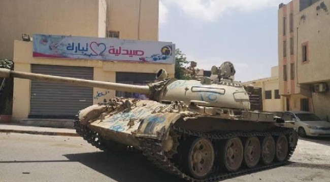 Libya ordusundan Hafter'e darbe: Terhune'de Hafter'e ait araçlar ele geçirildi