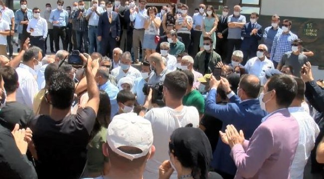 Ordu'ya atanan Tunceli Valisi Sonel'i yüzlerce kişi uğurladı