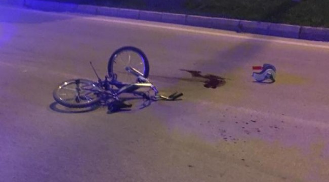 Otomobilin çarptığı 9 yaşındaki bisikletli çocuk öldü