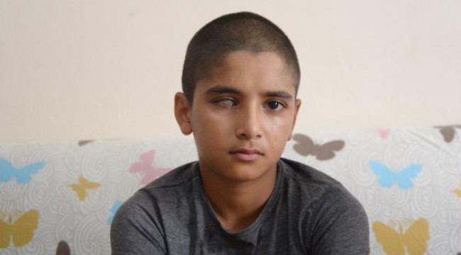 12 yaşındaki Kerem'in yeniden görmesi için 45 bin liraya ihtiyaç var