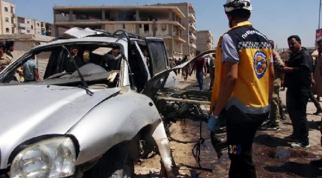 Afrin'de bombalı saldırı: 9 yaralı