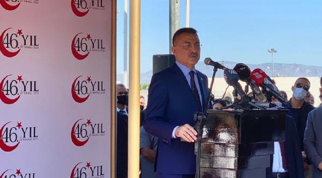 Fuat Oktay: Kıbrıs Türkü, büyük Türk milletinin ayrılmaz bir parçasıdır