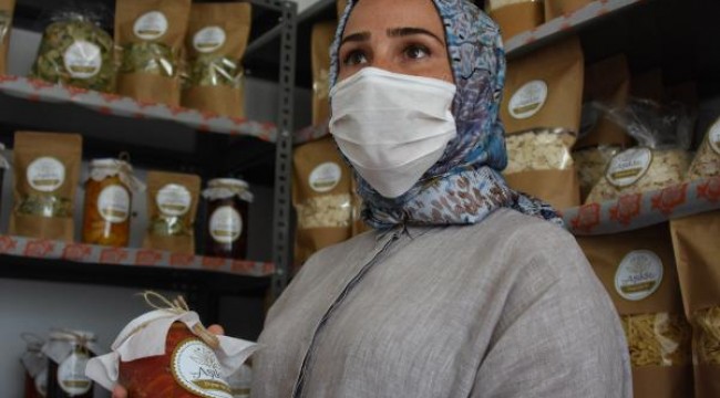 Kadın Kaymakam, kadınların ürettiği organik ürünleri markalaştırıp, satarak istihdam sağlıyor 