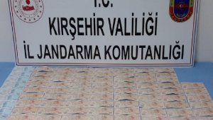 Kırşehir'de sahte para operasyonu: 1 gözaltı