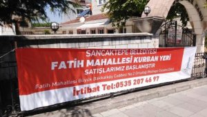 Sancaktepe Belediye Başkanı Şeyma Döğücü'den İmamoğlu'na pankart sitemi