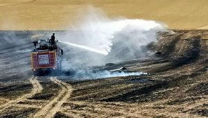 Yozgat'ta, 150 dekar hububat ekili alan yandı