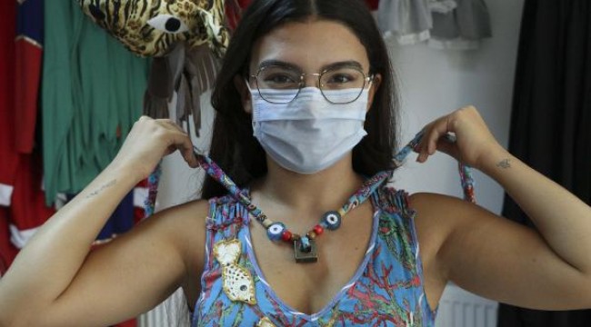 Ankara'da bir grup kadın, SMA hastası Gökalp ve Doğu için kolye yapıp satıyor