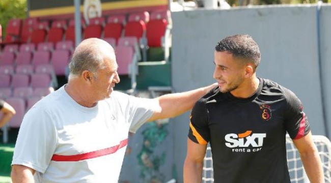 Galatasaray'da Omar Elabdellaoui ilk antrenmanına çıktı