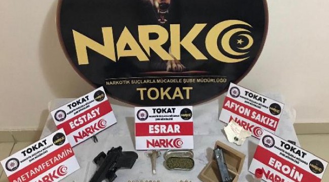 Tokat'ta uyuşturucu operasyonu: 4 tutuklama