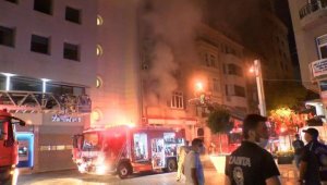 Beyoğlu'nda Kırgizistan Konsolosluğu binasında yangın