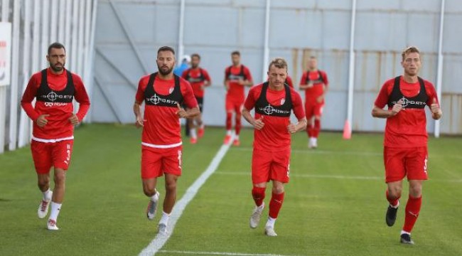 Demir Grup Sivasspor, MKE Ankaragücü maçının hazırlıklarına başladı