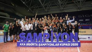 Kadınlar AXA Sigorta Şampiyonlar Kupası'nda zafer Eczacıbaşı VitrA'nın
