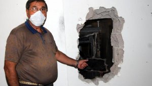 Kayseri'de maskeli 3 kişi, duvarı kırıp girdileri kuyumcuyu soydu