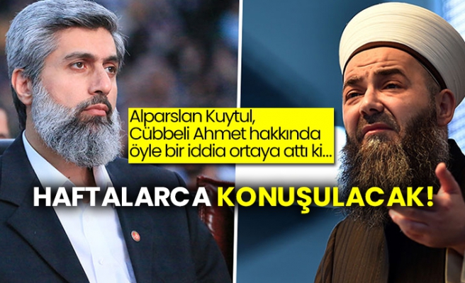 Alparslan Kuytul, Cübbeli Ahmet hakkında öyle bir iddia ortaya attı ki… Haftalarca konuşulacak!