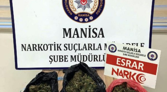 Manisa'da uyuşturucu operasyonu: 1 tutuklama