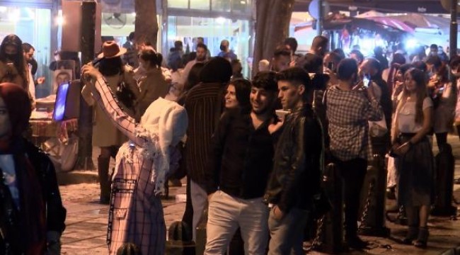 Ortaköy'de endişelendiren görüntüler