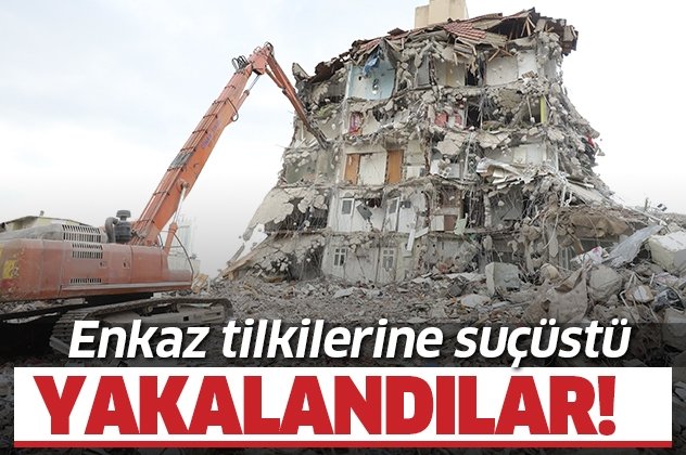 İzmir'de deprem sonrası yıkılan binaları hedef alan hırsızlar yakalandı