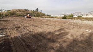 İzmir'de konteyner kentin inşaatına başlandı