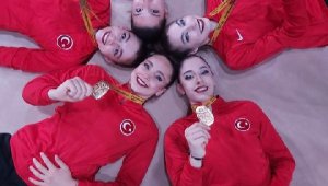 Kadın Ritmik Cimnastik Grup Milli Takımı, Avrupa şampiyonu oldu 