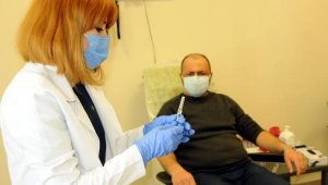 Kayseri'de, Çin aşısının gönüllü vatandaş uygulaması başladı